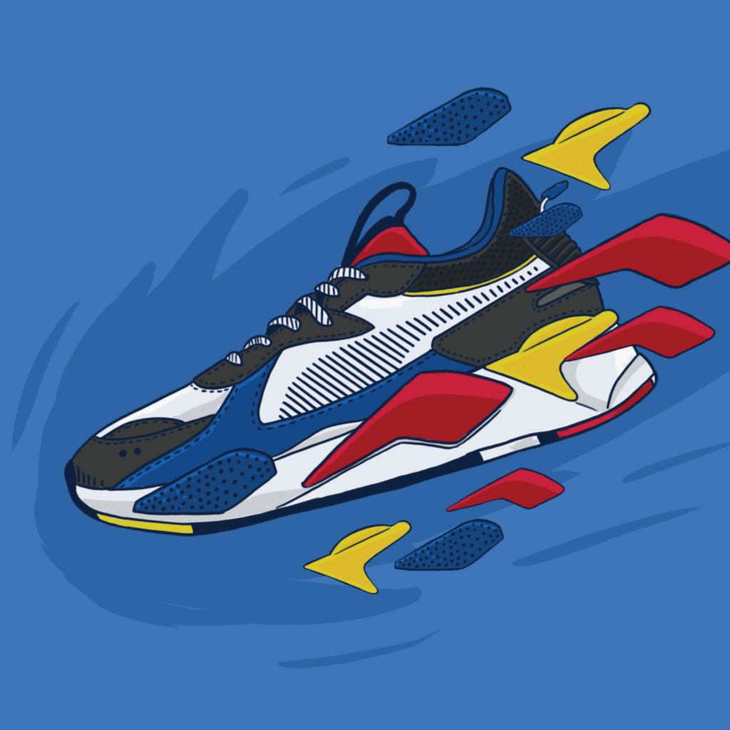 puma sneaker poster